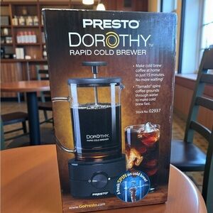 Presto Dorothy Rapid Cold Brewer NWT